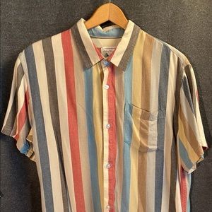 RVCA Alex Knost retro classic wide stripe casual